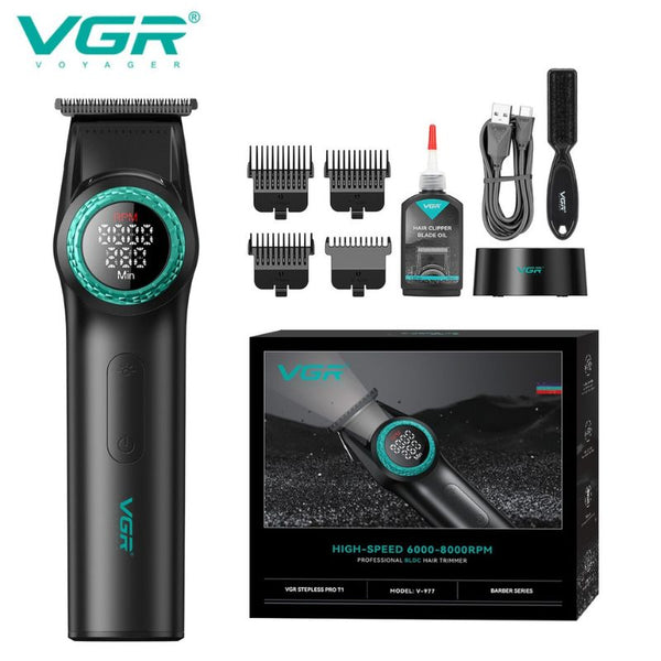 ماكينة تشذيب شعر ولحية احترافية للرجال VGR V-977